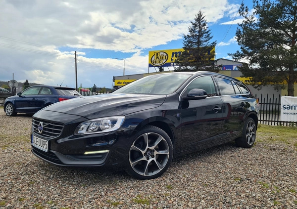 Volvo V60 cena 64900 przebieg: 122730, rok produkcji 2015 z Dziwnów małe 232